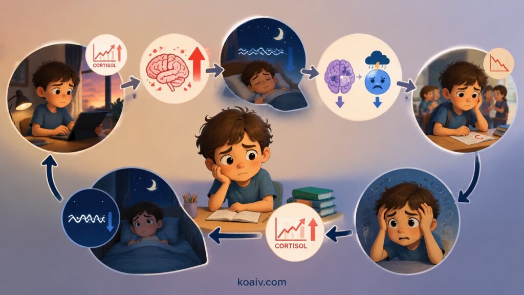 Do Kids Grow When They Sleep? The Science of Slow-Wave Sleep 5 A profoundly counterproductive feedback loop
