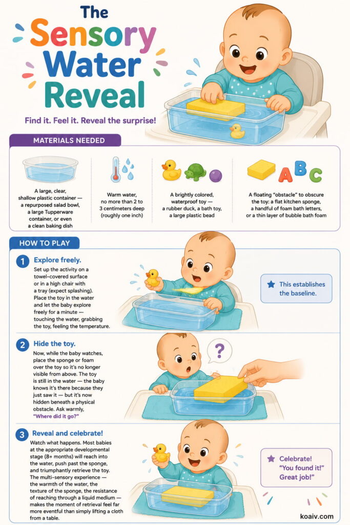 How to Make Homemade Object Permanence Toys Using Everyday Household Items 7 Homemade Object Permanence Toys The Sensory Water Reveal