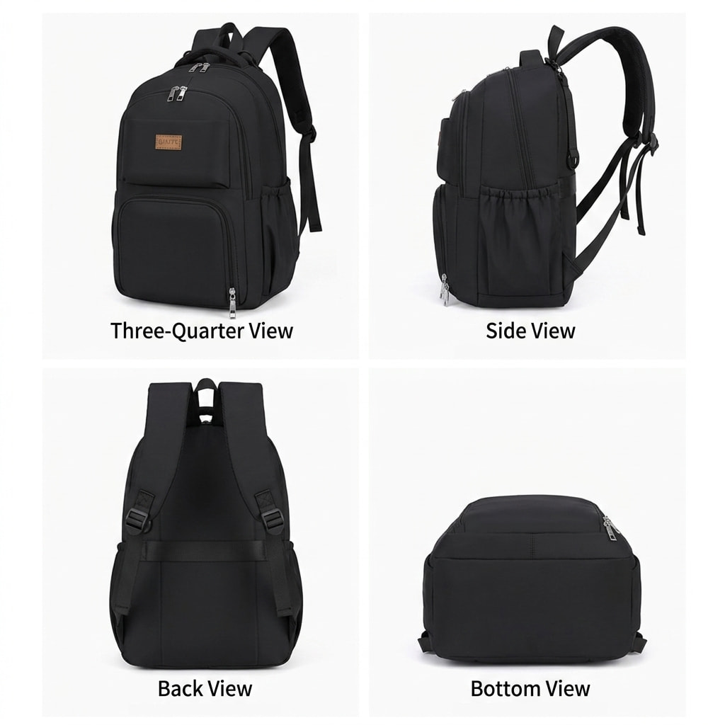 The Shared Carry Diaper Bag Backpack 12 The Shared Carry Diaper Bag Backpack Walking View