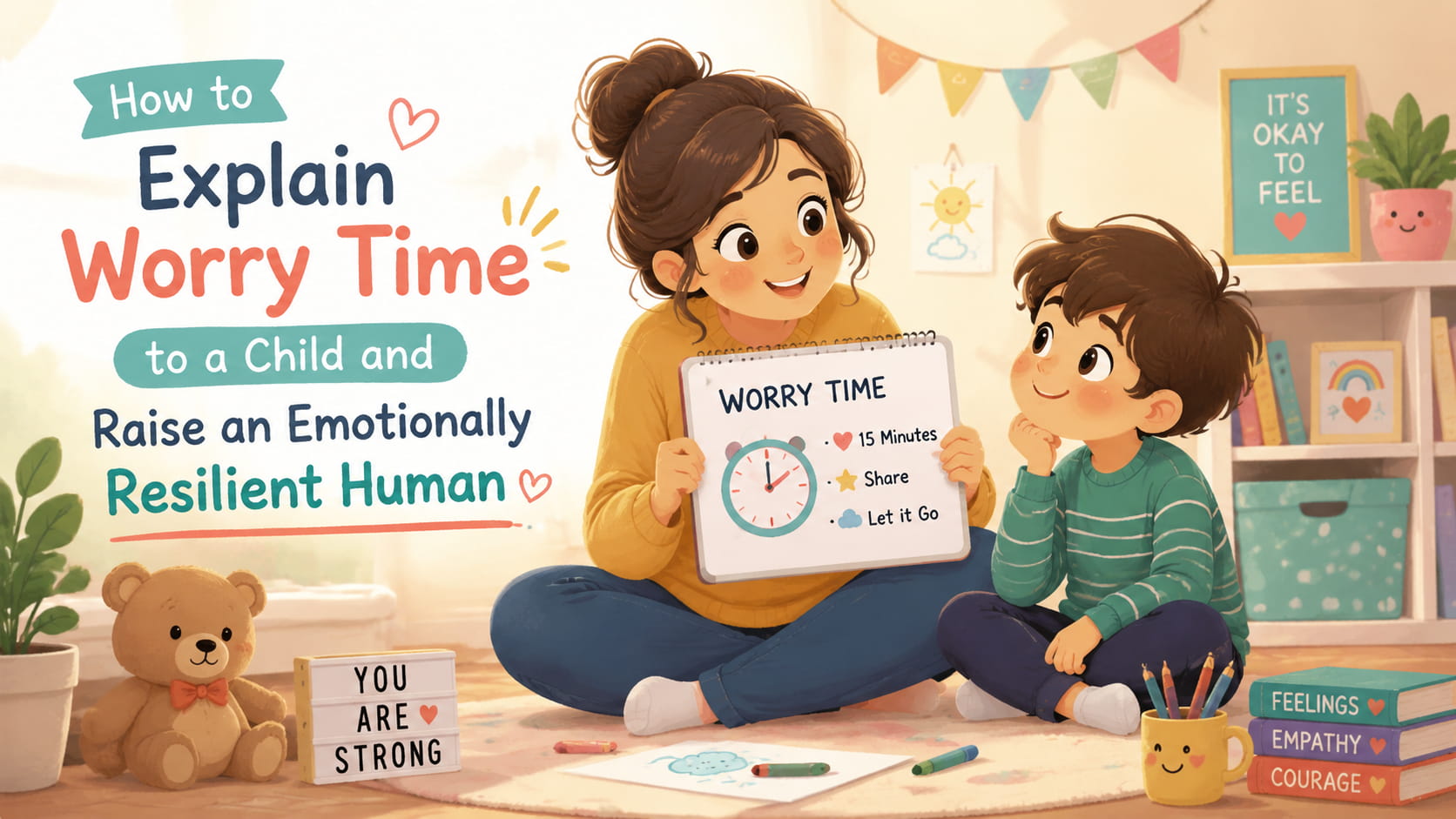 How to Explain Worry Time to a Child and Raise an Emotionally Resilient Human How to Explain Worry Time to a Child and Raise an Emotionally Resilient Human