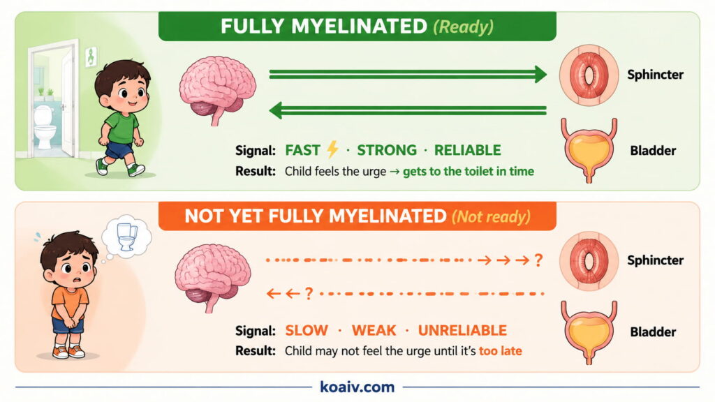 THE BRAIN-BLADDER SIGNAL PATHWAY