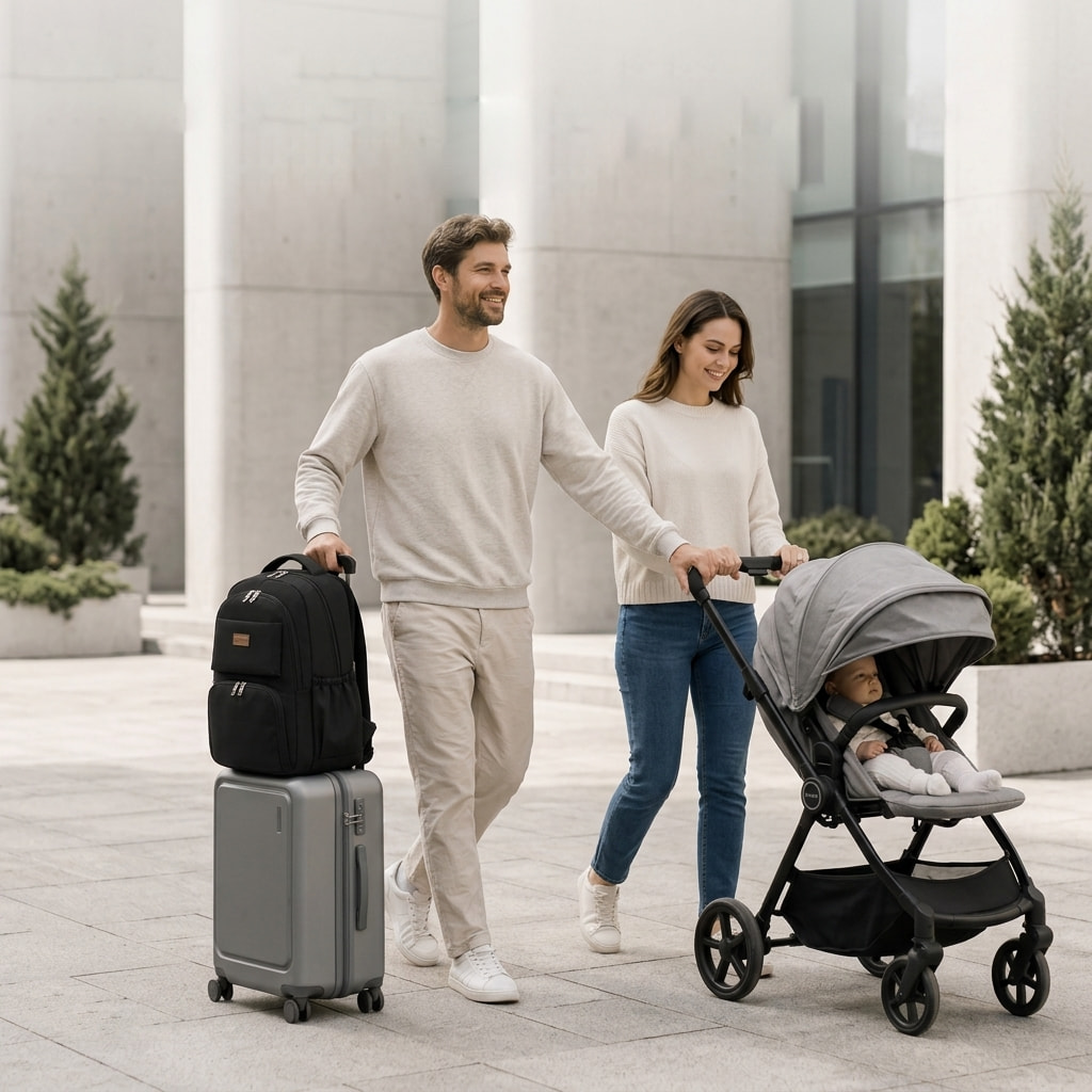 The Shared Carry Diaper Bag Backpack 6 The Shared Carry Diaper Bag Backpack Lifestyle